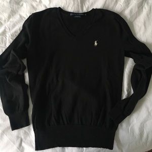 100% Pima cotton Ralph Lauren V-neck sweater