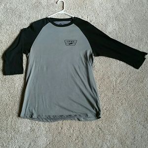 Mens Vans 1/2 long sleeve