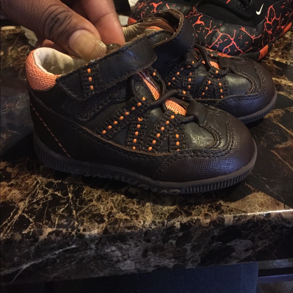 Baby boy footmates walking shoes