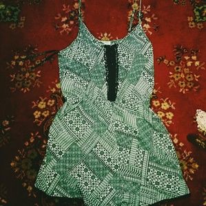 Boohoo strappy romper