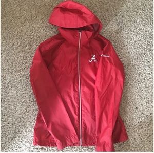Women's Alabama Columbia Rain Jacket