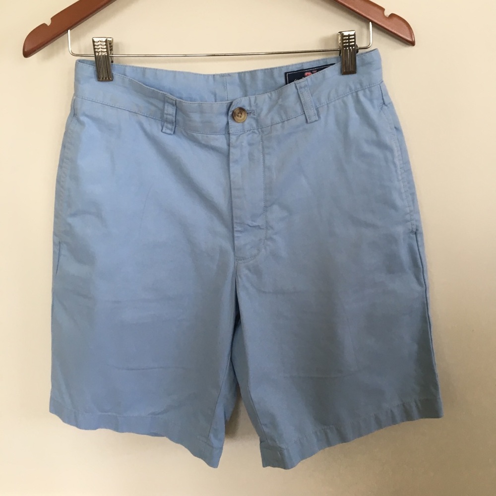 Vineyard Vines Light Blue Chino Shorts