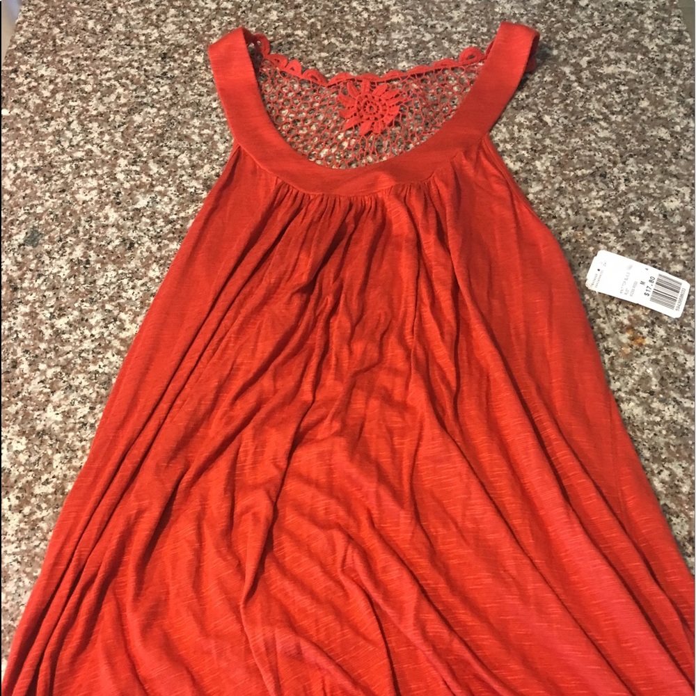 NWT Rust colored halter top