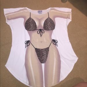 oversized "bikini bod" coverup