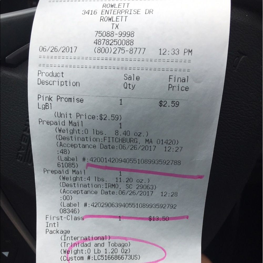 You're items are on the way 📦 😉👍