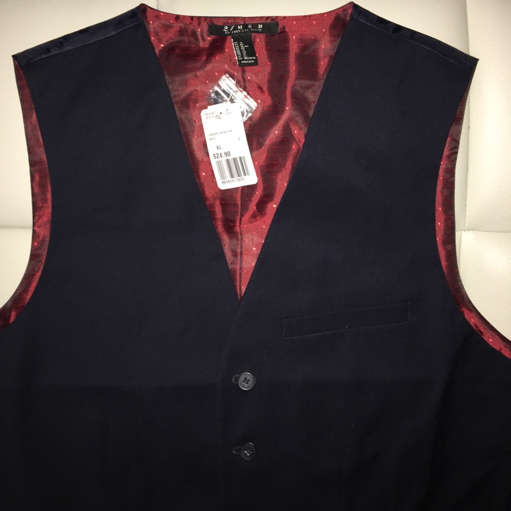 Navy Blue Vest