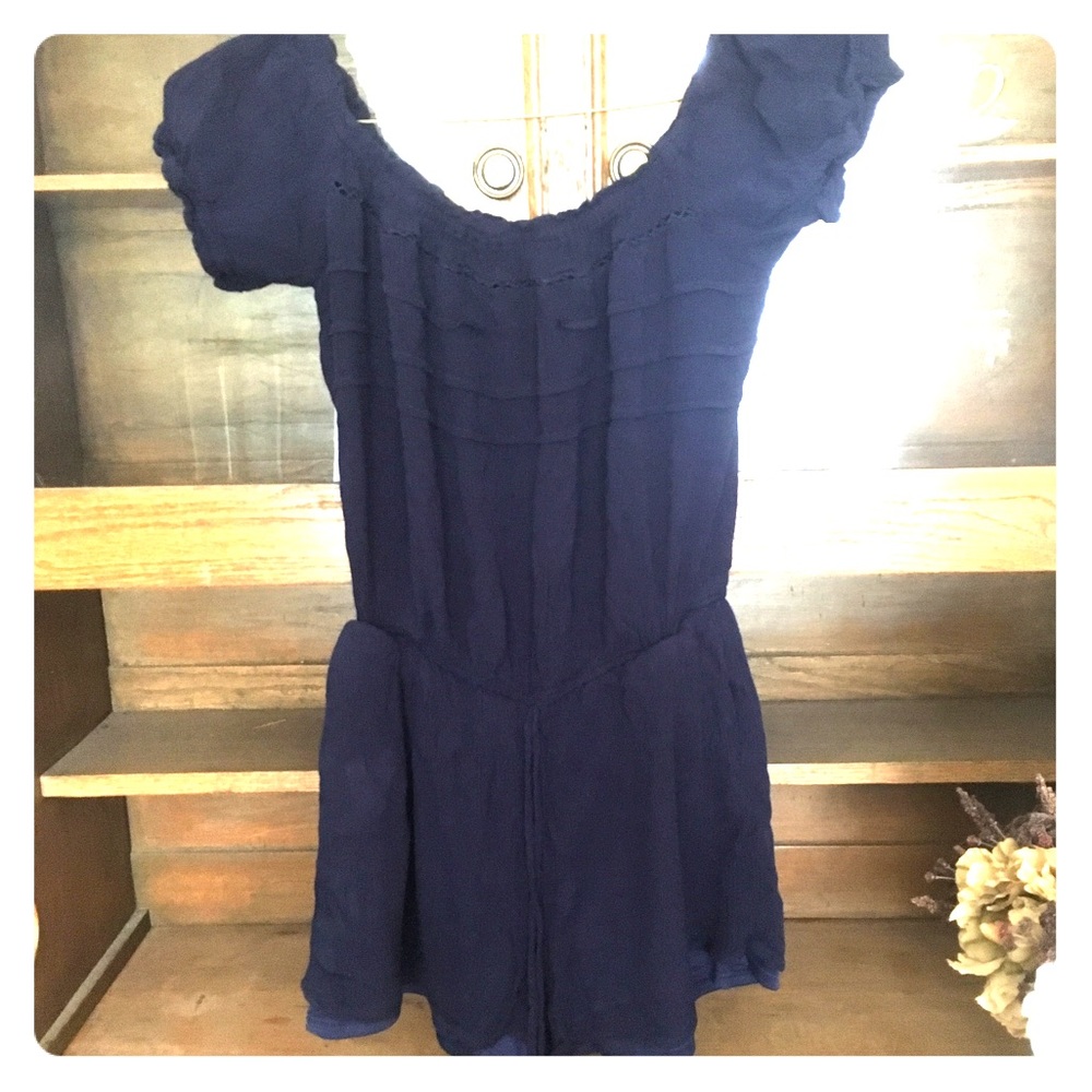 FREE! Adorable Navy Stitch Fix Nine Britton Romper