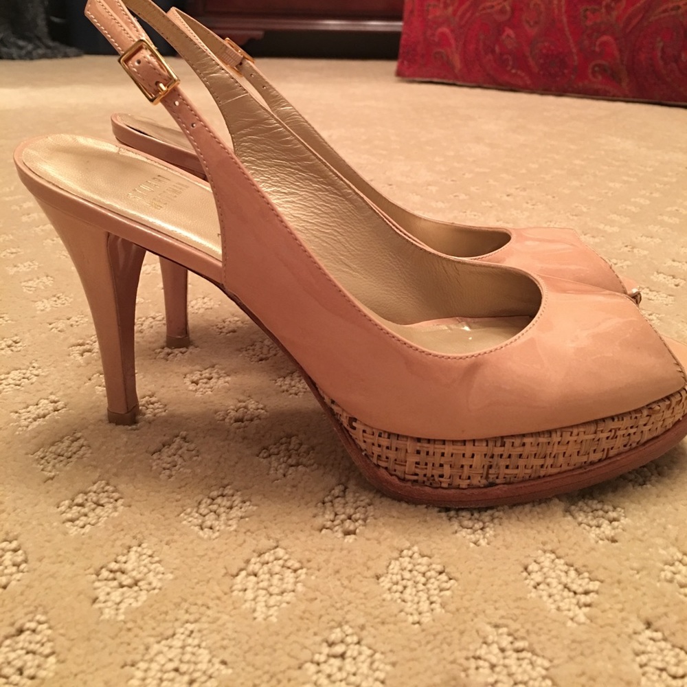 Stuart Weitzman Nude Heels