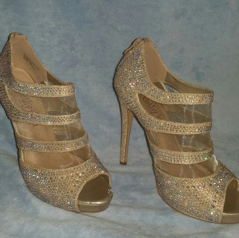 Cathy Jean sparkle heels