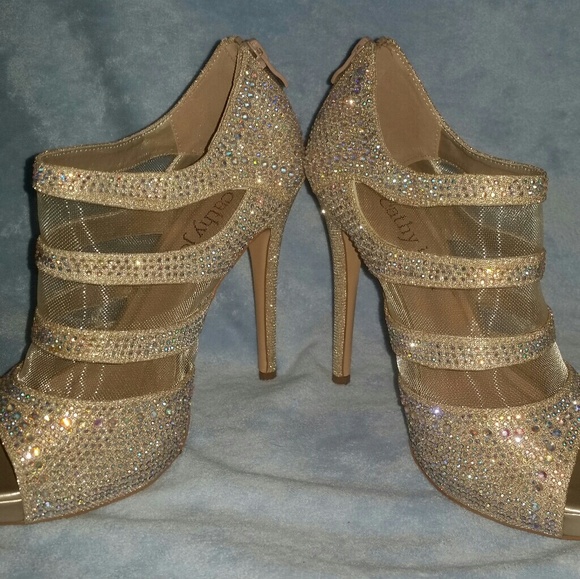 Cathy Jean sparkle heels - Picture 2 of 4