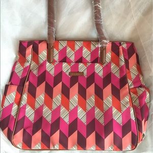 Vera Bradley Bohemian Chevron Tote NWT