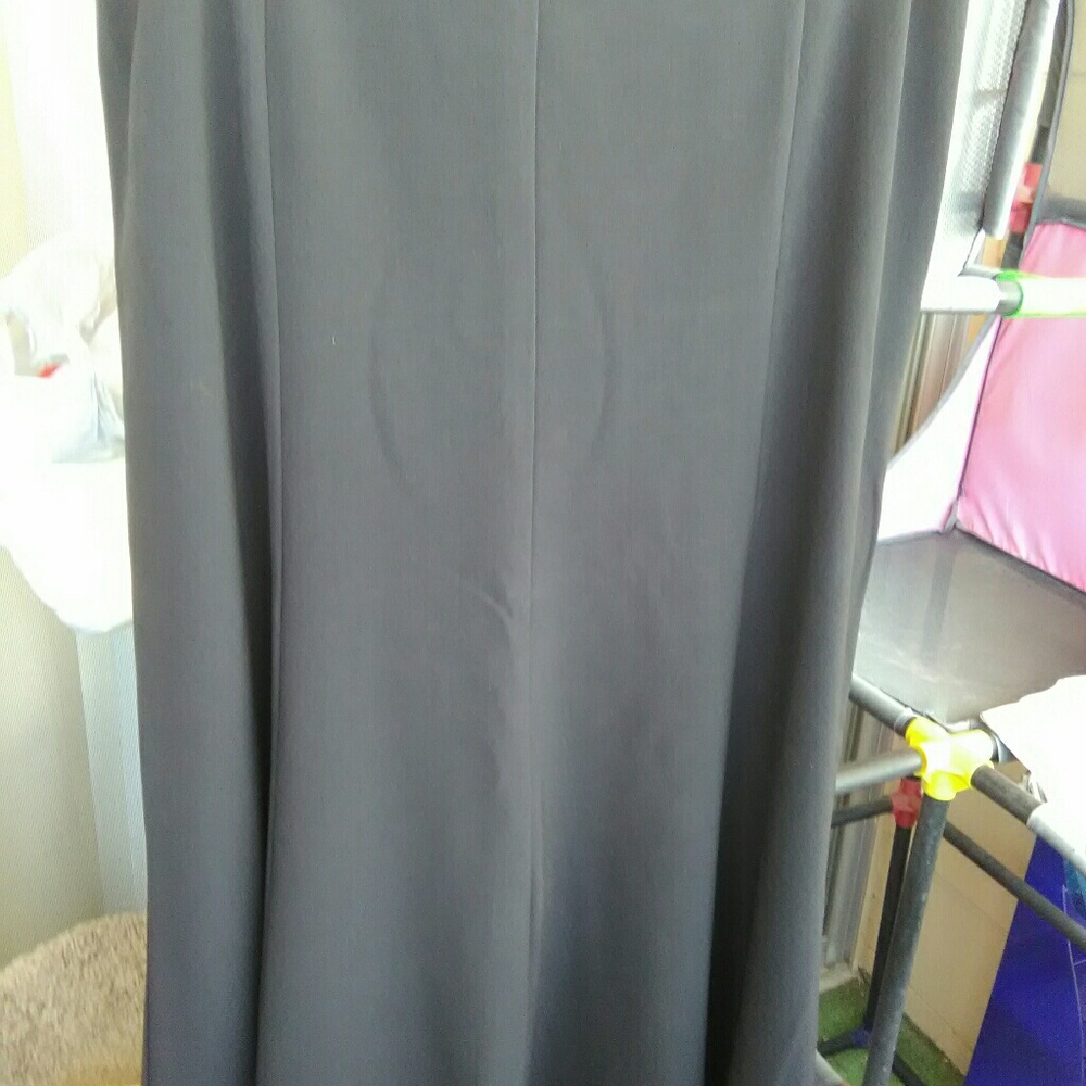 Gorgeous Solid black skirt size 14