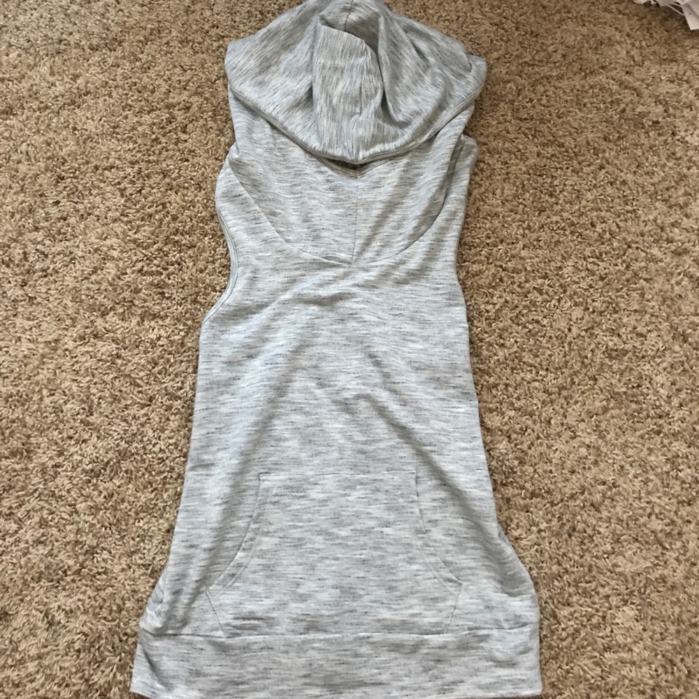 Gray Workout Top
