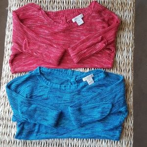 2 Lucky Brand Sweaters