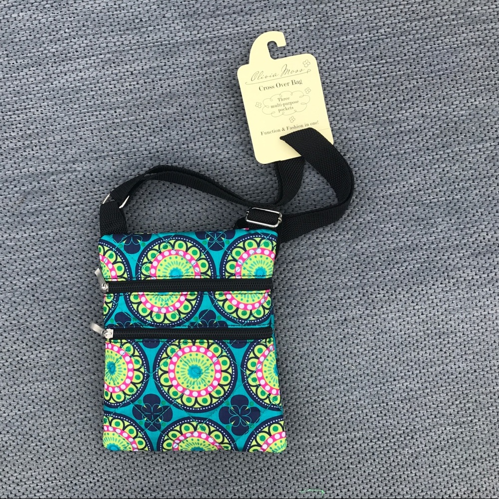 🚨SOLD🚨 Olivia Moss Cross Over Bag