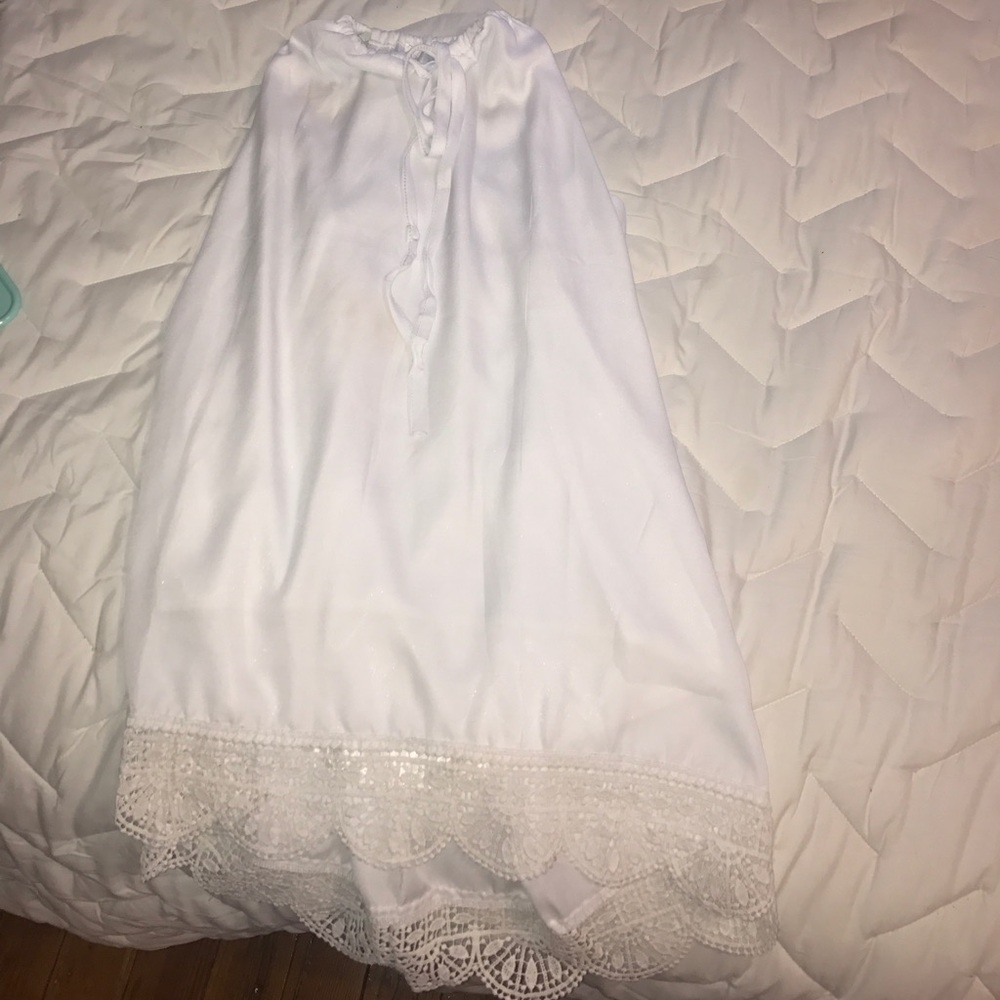 White dress