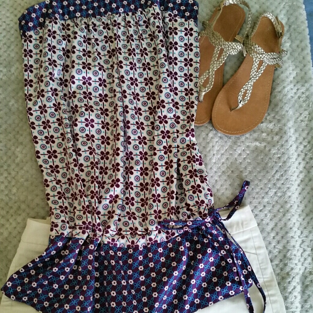 American Rag purple print top