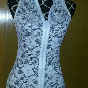 White Lace Top