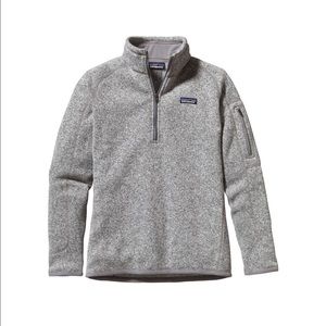 Patagonia Better Sweater 1/4 Zip- Grey