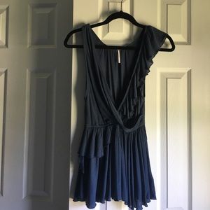 Free people float away ruffle top