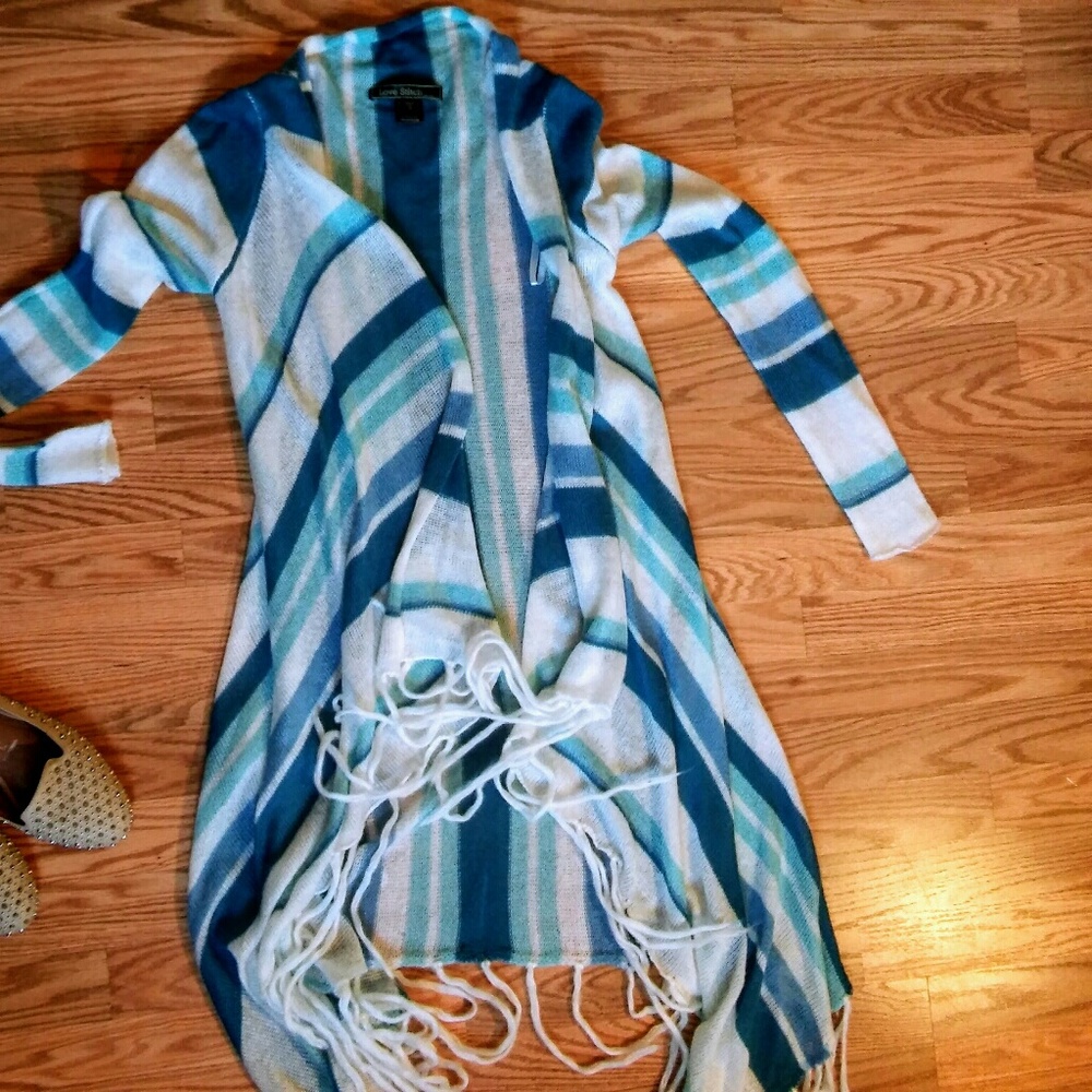 Lovestitch Fringed Cardigan ~ M