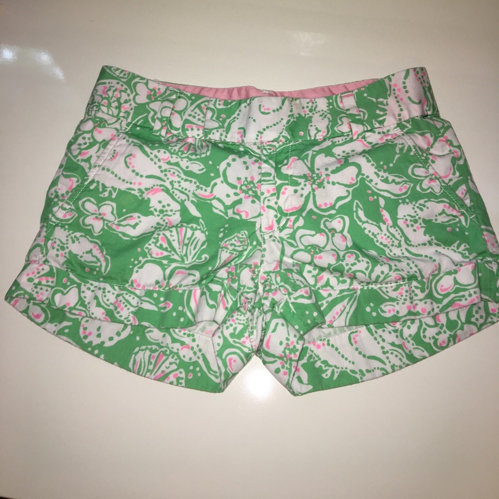 Lilly Pulitzer Barclay Shorts Size 0