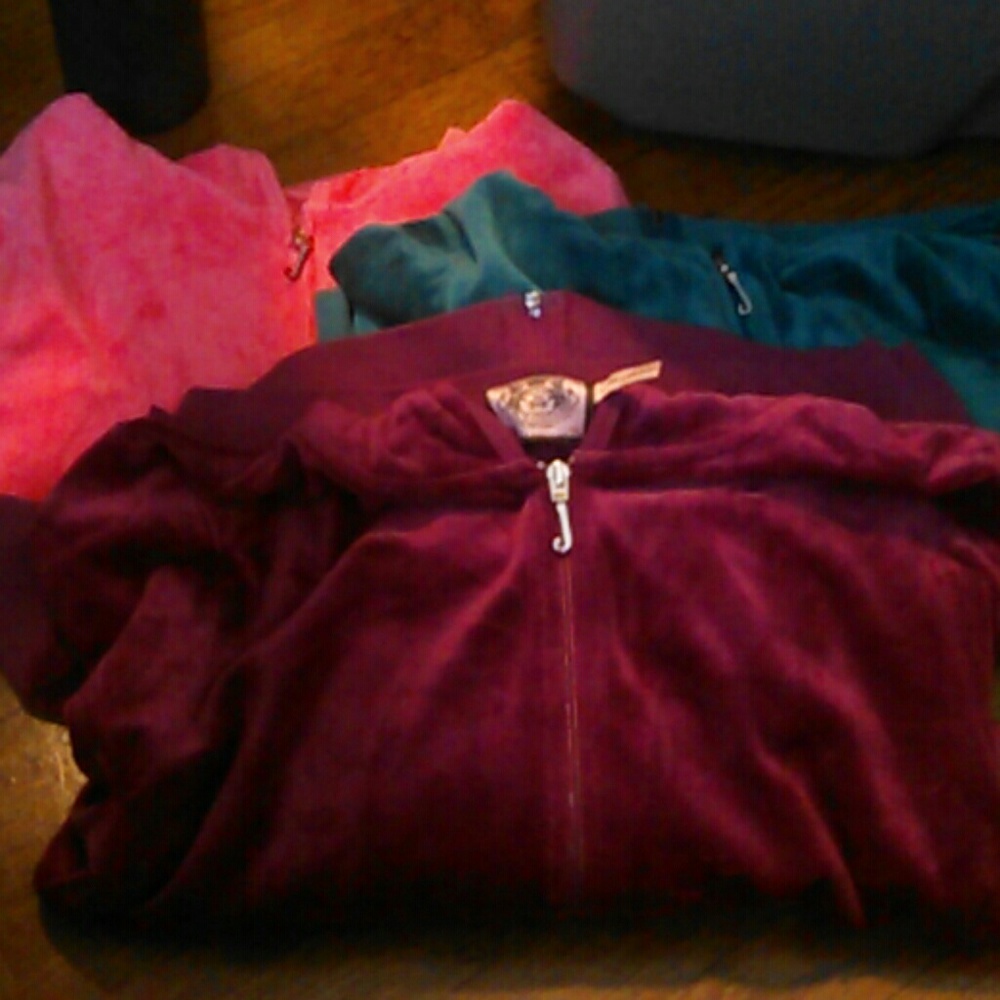 Juicy couture hoodie bundle