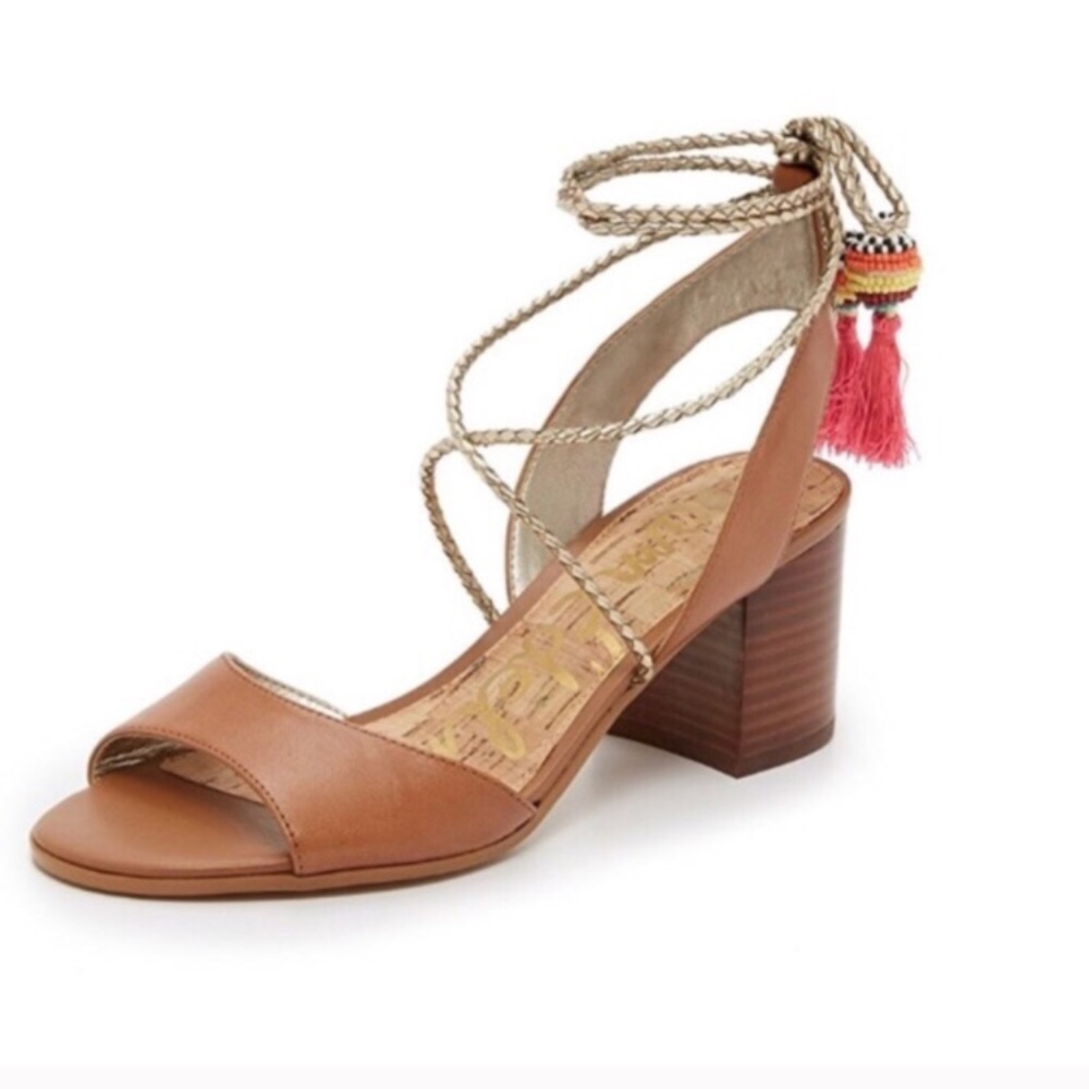 Sam Edelman Shani Block Heel City Sandal Size 9 - Picture 3 of 8