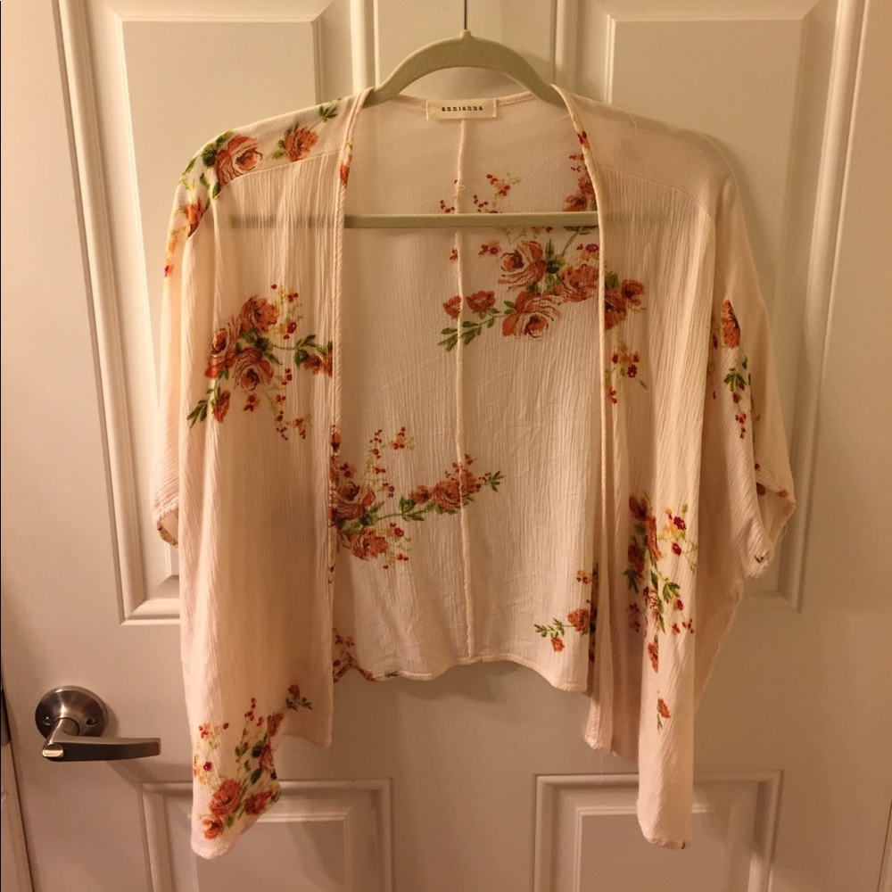 Floral sweater