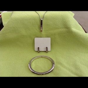 Brighton matching necklace,  bracelet, & earrings