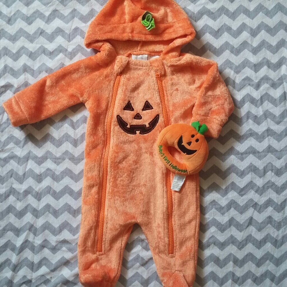 Pumpkin Costume for Baby