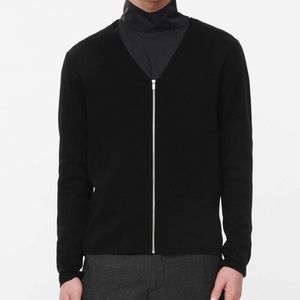 COS Collection of Style Zip-up Wool Cardigan