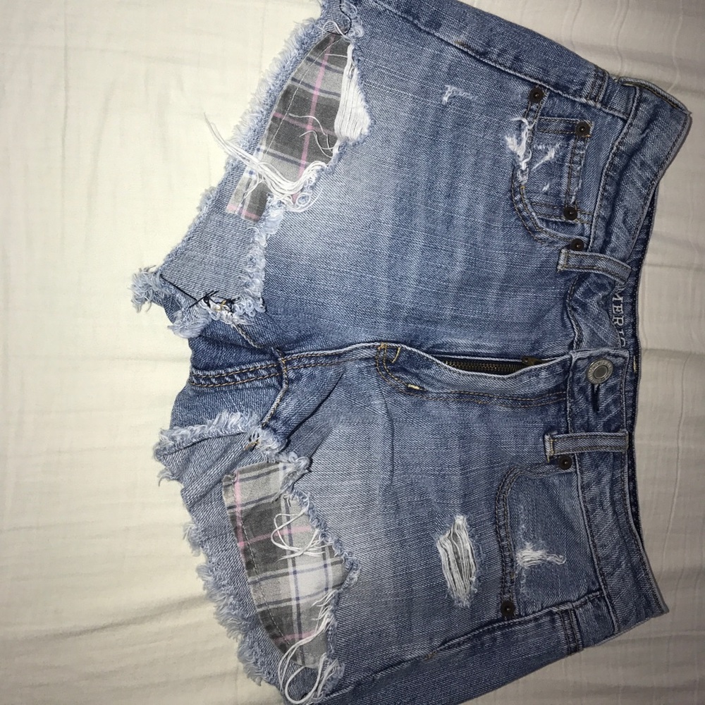 American eagle jean shorts