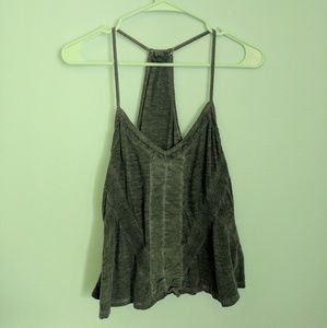 Grey AE tank top