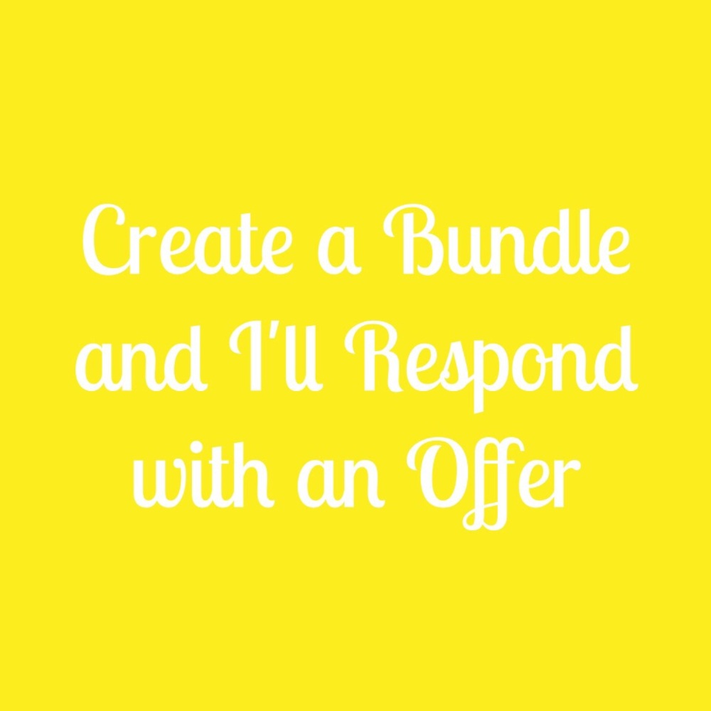 Bundle Away! Bundle more to save more!!!