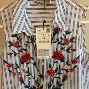 Zara Embroidered Summer Dress