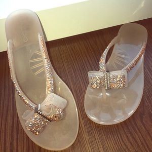 Rhinestone sandals