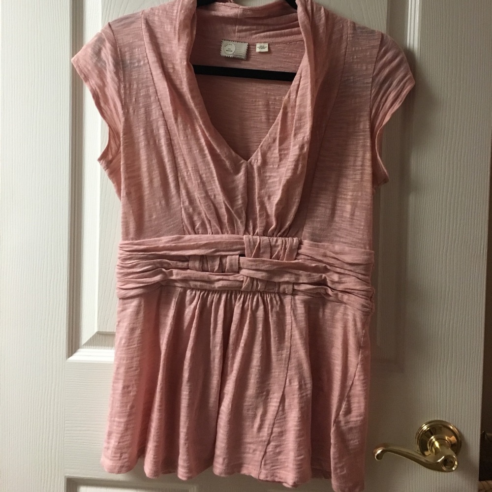 Anthro Fun pink v top