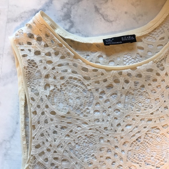 ᴢᴀʀᴀ • ᴏᴘᴇɴ ʟᴀᴄᴇ ᴛᴀɴᴋ - Picture 2 of 3