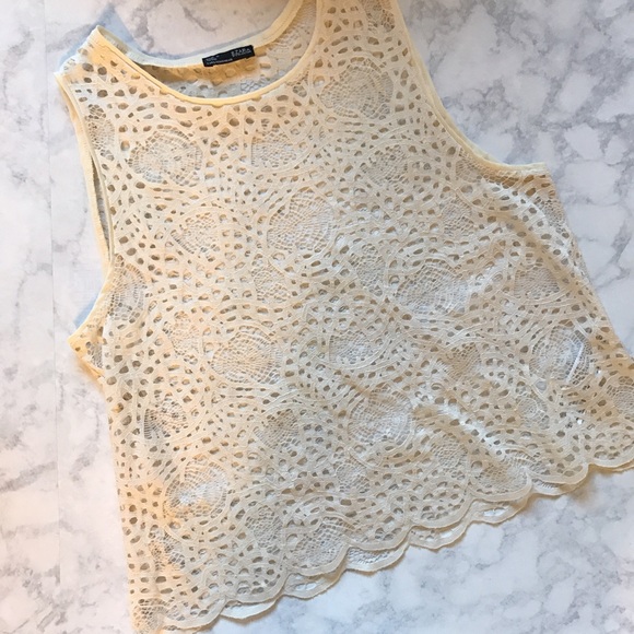 ᴢᴀʀᴀ • ᴏᴘᴇɴ ʟᴀᴄᴇ ᴛᴀɴᴋ - Picture 3 of 3