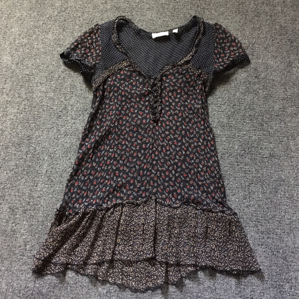 Anthropologie boho high low blouse T