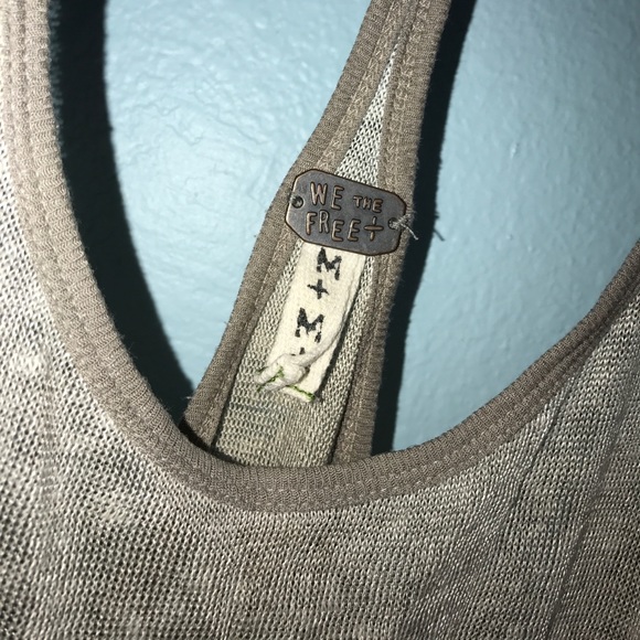 cute free people tank worn once!! - Picture 3 of 3
