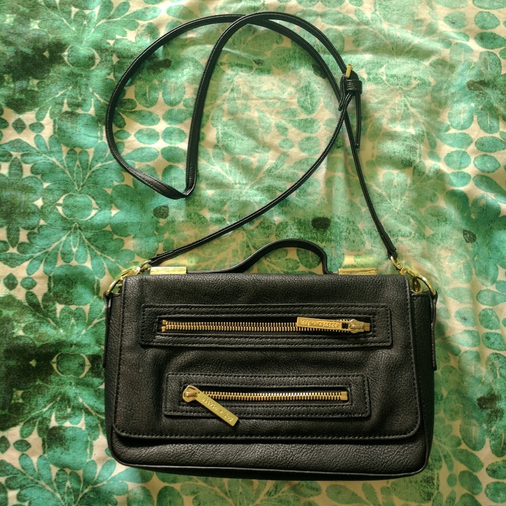 Black Olivia and Joy crossbody bag