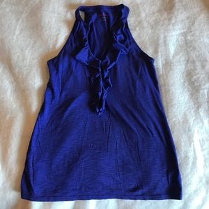 Lilly Pulitzer ruffle tank
