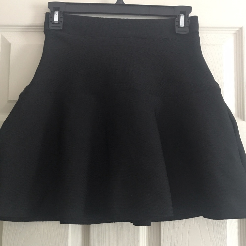 Beautiful Flared Black Skirt