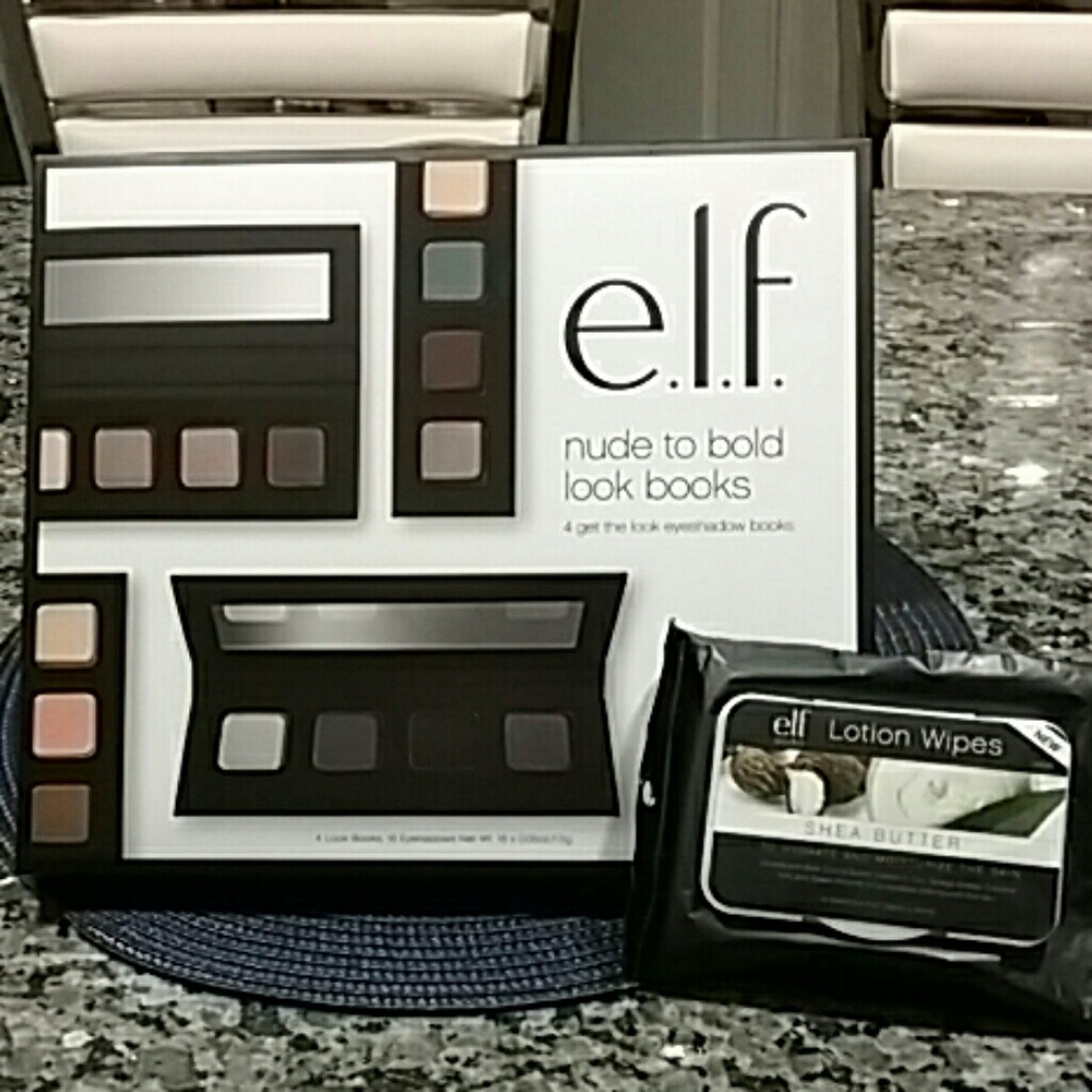 Elf nude to bold look for eyeshadow / set of 4/16
