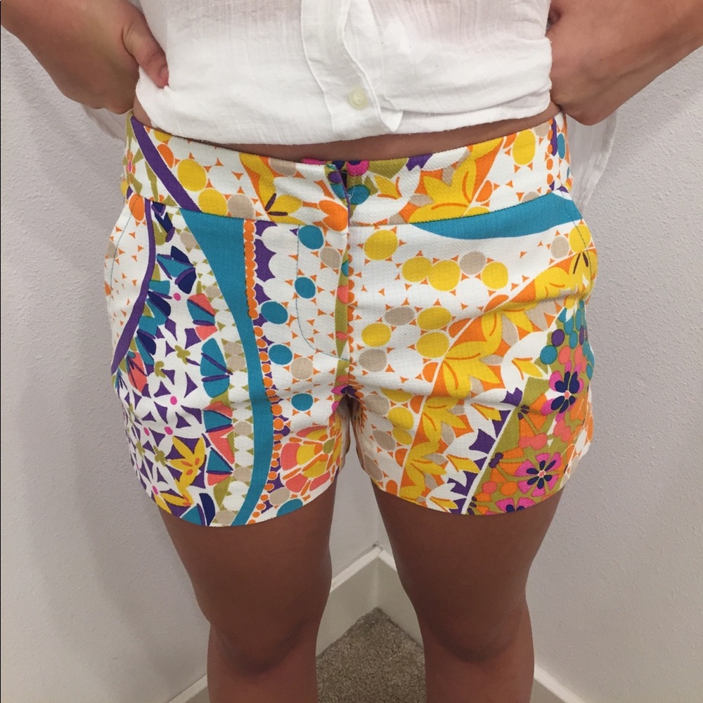 Trina Turk multi colored shorts