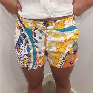 Trina Turk multi colored shorts