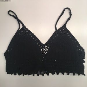 Urban outfitters ecote crochet top