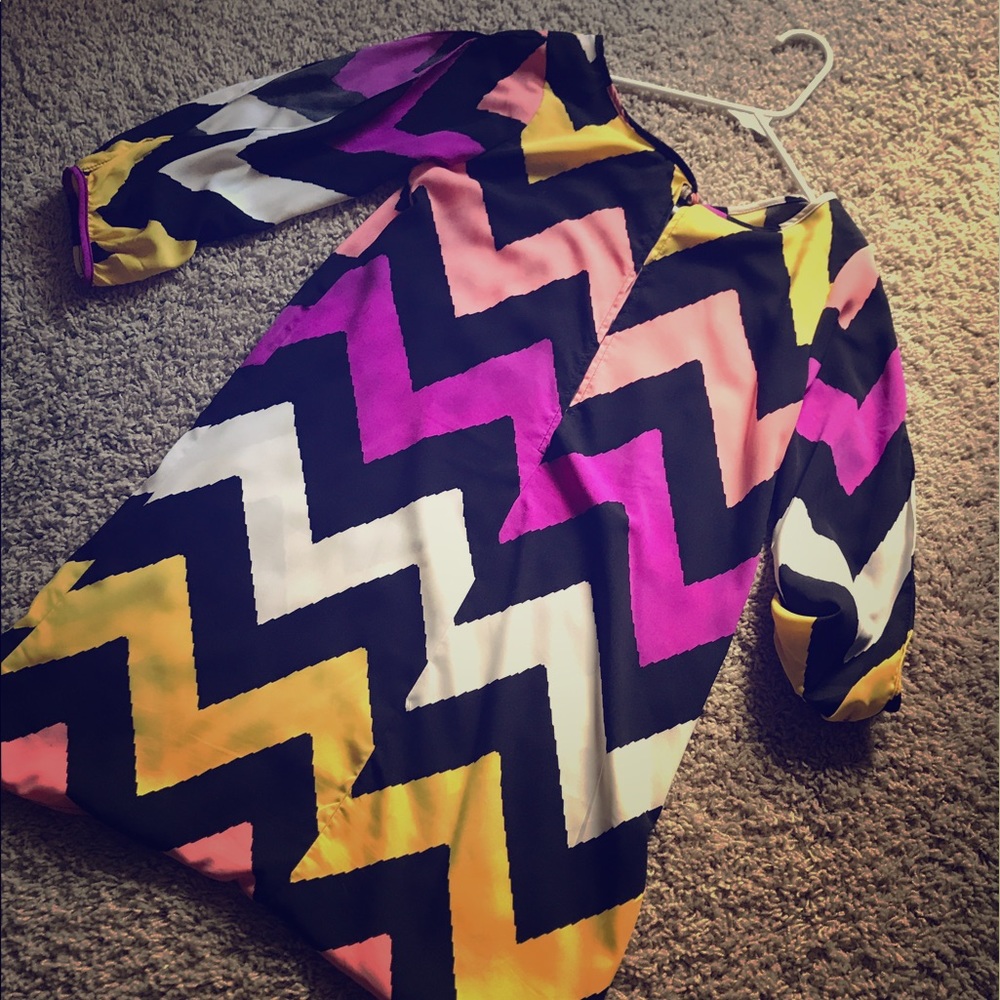 Trendy fun multi color dress!